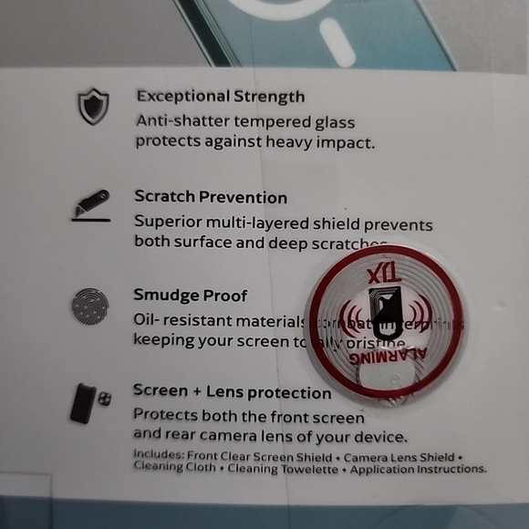 iPHONE 15 Protector Pack Mercury 3 IN 1 TINT Gradient Case Screen & Lens Magsafe - Picture 4 of 9